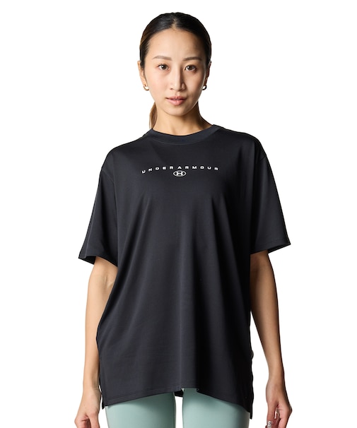 UAテック オーバーサイズ グラフィック Tシャツ