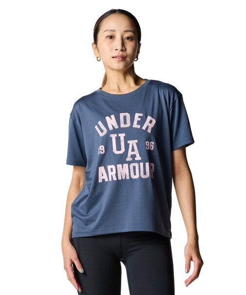 UAテック ボックス グラフィック Tシャツ