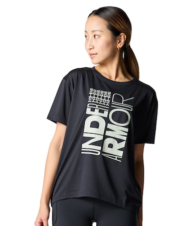 UAテック ボックス グラフィック Tシャツ