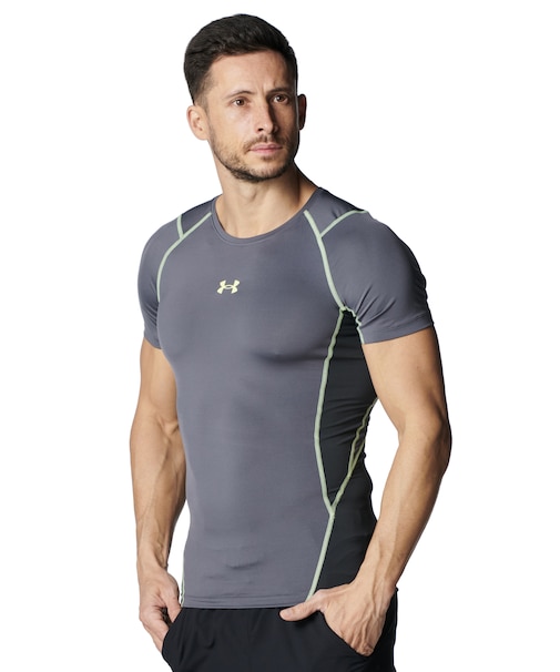 UAヒートギアアーマー コンプレッション ノベルティ ショートスリーブ シャツ