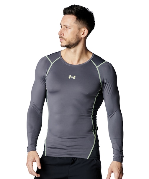 UAヒートギアアーマー コンプレッション ノベルティ ロングスリーブ シャツ