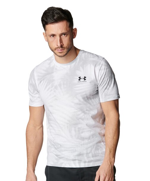 UAチャージドコットン プリント ショートスリーブ Tシャツ