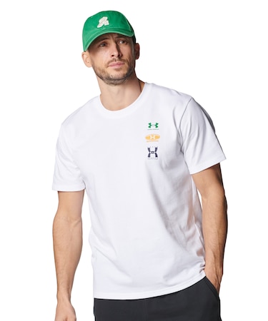 UAヘビーウエイト エボリューション ロゴ ショートスリーブ Tシャツ