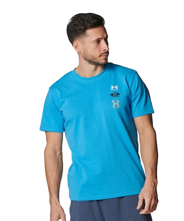 UAヘビーウエイト エボリューション ロゴ ショートスリーブ Tシャツ