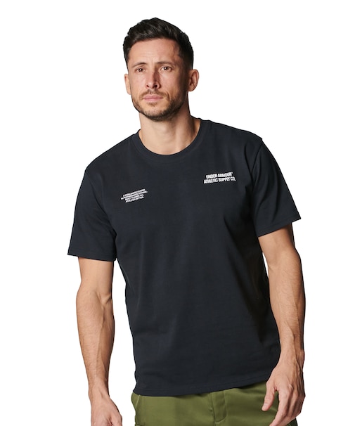 UAヘビーウエイト グラフィック ショートスリーブ Tシャツ