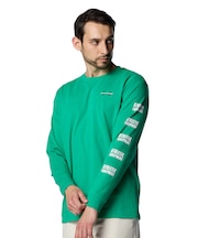 UAヘビーウエイト グラフィック ロングスリーブ Tシャツ