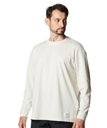 UA HEAVYWEIGHT LONG SLEEVE T-SHIRT