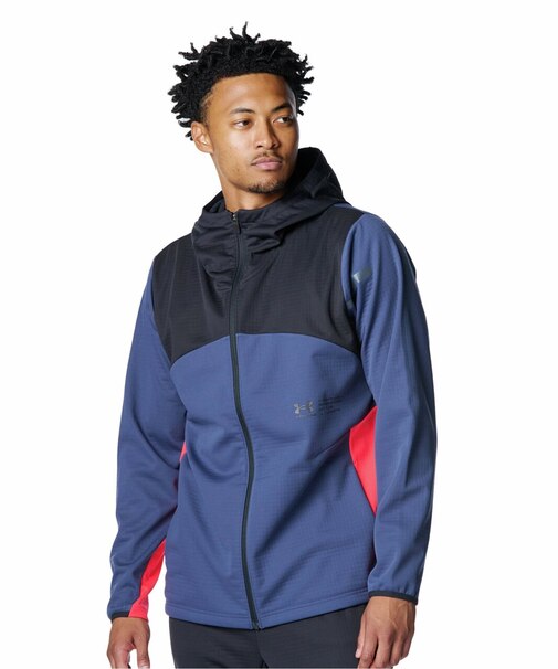 UA WINTER KNIT 3 LAYER FULL-ZIP HOODIE