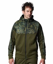 UA ARMOUR FLEECE CAMO FULL-ZIP HOODIE