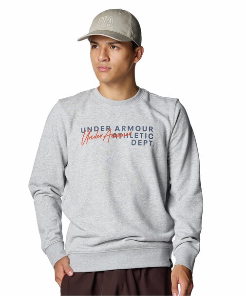 UA ESSENTIAL TERRY NOVELTY CREW