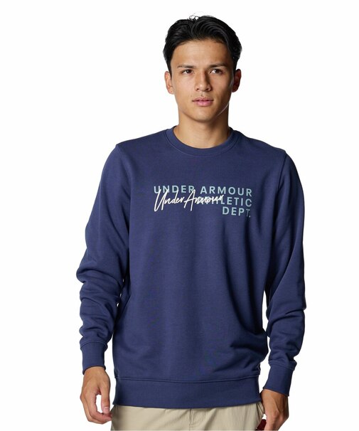 UA ESSENTIAL TERRY NOVELTY CREW