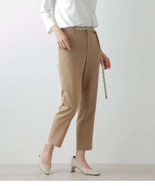 ストレッチツイル テーパードパンツ