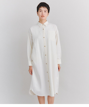 Cotton Wool Viera シャツワンピース