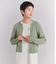 【手洗い可能】Multi PLY Cotton クルーネックカーディガン