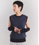 【手洗い可能】Organic Cotton Wool WJQ アームウォーマー付きベスト