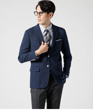 【ストレッチ】TRABEST マットクロス ブレザー