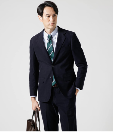 【ストレッチ】ライトモールスキン ジャケット