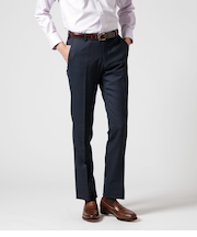 テトロンウール バーズアイ スラックス