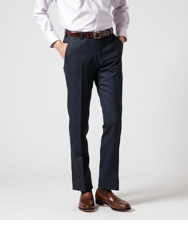 テトロンウール バーズアイ スラックス