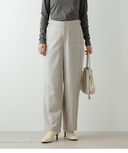 ライトツィード ワイドパンツ