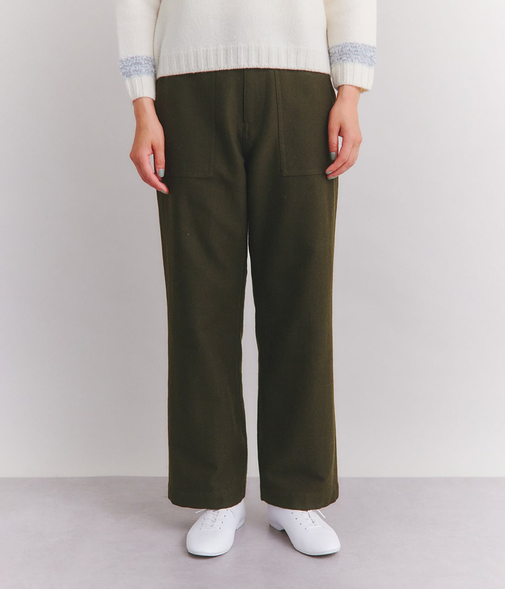 Washed Twil ベイカーパンツ