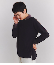 Wool Seed Stich ポケットプルオーバー