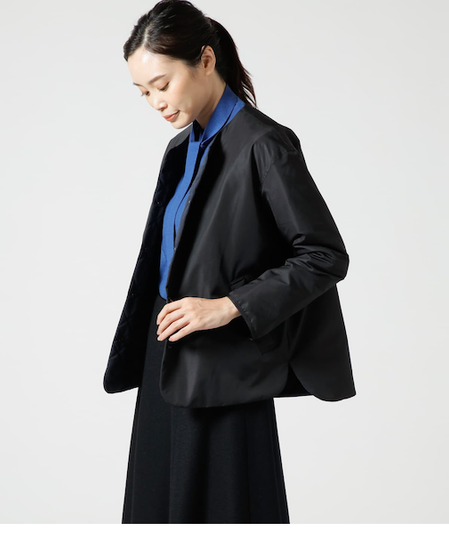 ハイマルチタフタ リバーシブルキルティングコート