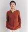 Low Gauge Nep Knit アシンメトリーパッチポケットニット