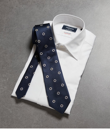 Mantero ドット小紋 ネクタイ