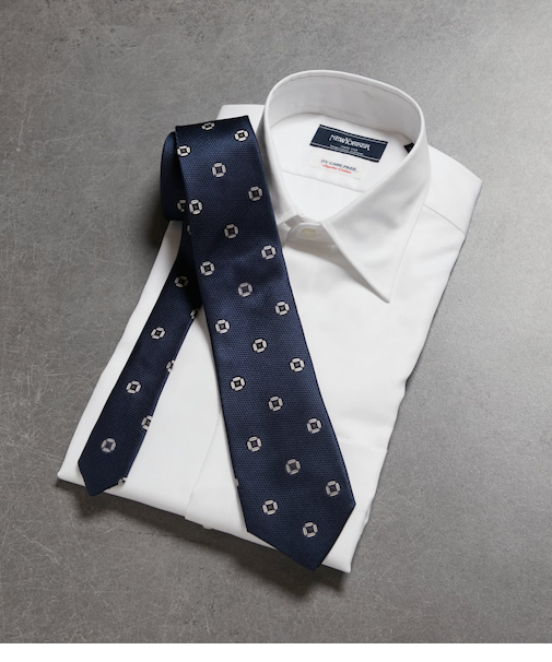 Mantero ドット小紋 ネクタイ