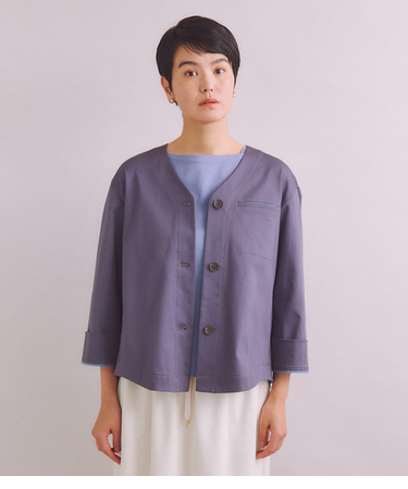 Classic Chino ノーカラージャケット