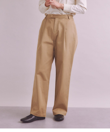 Classic Chino タックパンツ