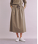 ［LOTUS×FRESCA］Jersey ドローストリングフレアスカート