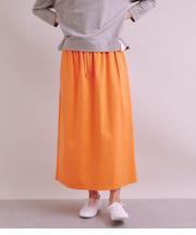 ［LOTUS×FRESCA］Jersey ドローストリングフレアスカート