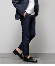 【吸水速乾・ウォッシャブル・ストレッチ】COOL MAX コットンカルゼ ウエストアジャストパンツ(セットアップ対応)