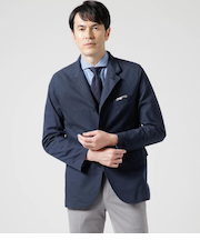 【吸水速乾・ストレッチ・ウォッシャブル】COOL COMFORT コットンラミー カルゼ コンバーチブルアウター