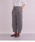 ［ACAR］Gingham Sucker チェックギャザーパンツ