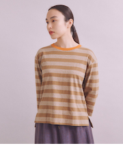 Graph Border Jersey ロングTシャツ