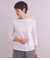 ［Elama］Organic Cotton Cross Jersey ボートネックプルオーバー