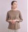 ［Elama］Organic Cotton Cross Jersey ボートネックプルオーバー