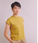 ［Elama］Organic Cotton Cross Jersey フレンチスリーブプルオーバー