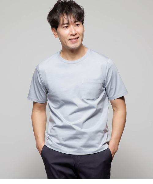 I cotoni di Albini 天竺 無地 半袖クルーネックTシャツ I cotoni di Albini 天竺 無地 半袖クルーネックTシャツ