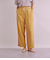 Organic Cotton Twill ドローストリングワイドパンツ