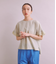 Twist Linen 袖フリルブラウス