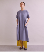 Luster Soft Jersey シンプルワンピース