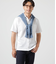 【吸水速乾】COOL COMFORT ヘリンボーン 前開きカッタウェイカラーポロシャツ
