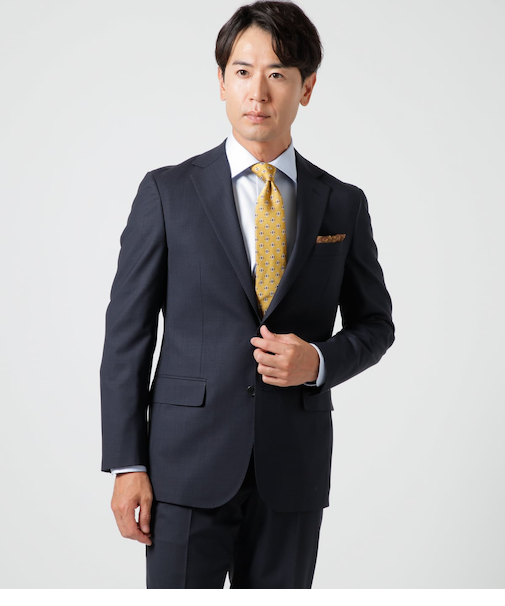 【吸水速乾・撥水・ストレッチ】COOL COMFORT サイロフィル ドビーチェック スーツ