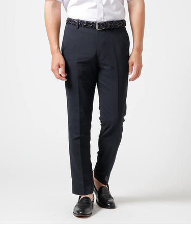 【通気性・ストレッチ】ミックスカラミ シャーリングパンツ