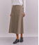 Supima Cotton Nylon Typewriter フレアスカート