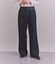 Organic Cotton Denim タックワイドパンツ